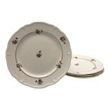 4 Dessert Plates "Moulin des Loups - Beauce model"