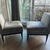 Pair of Nobilis chairs, model Saint-honoré