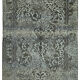 Handmade turkish unique 1980s 270 cm x 370 cm grey wool carpet
