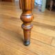 Antique round wooden table