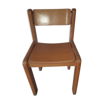 Vintage retro children's chair from the 60s