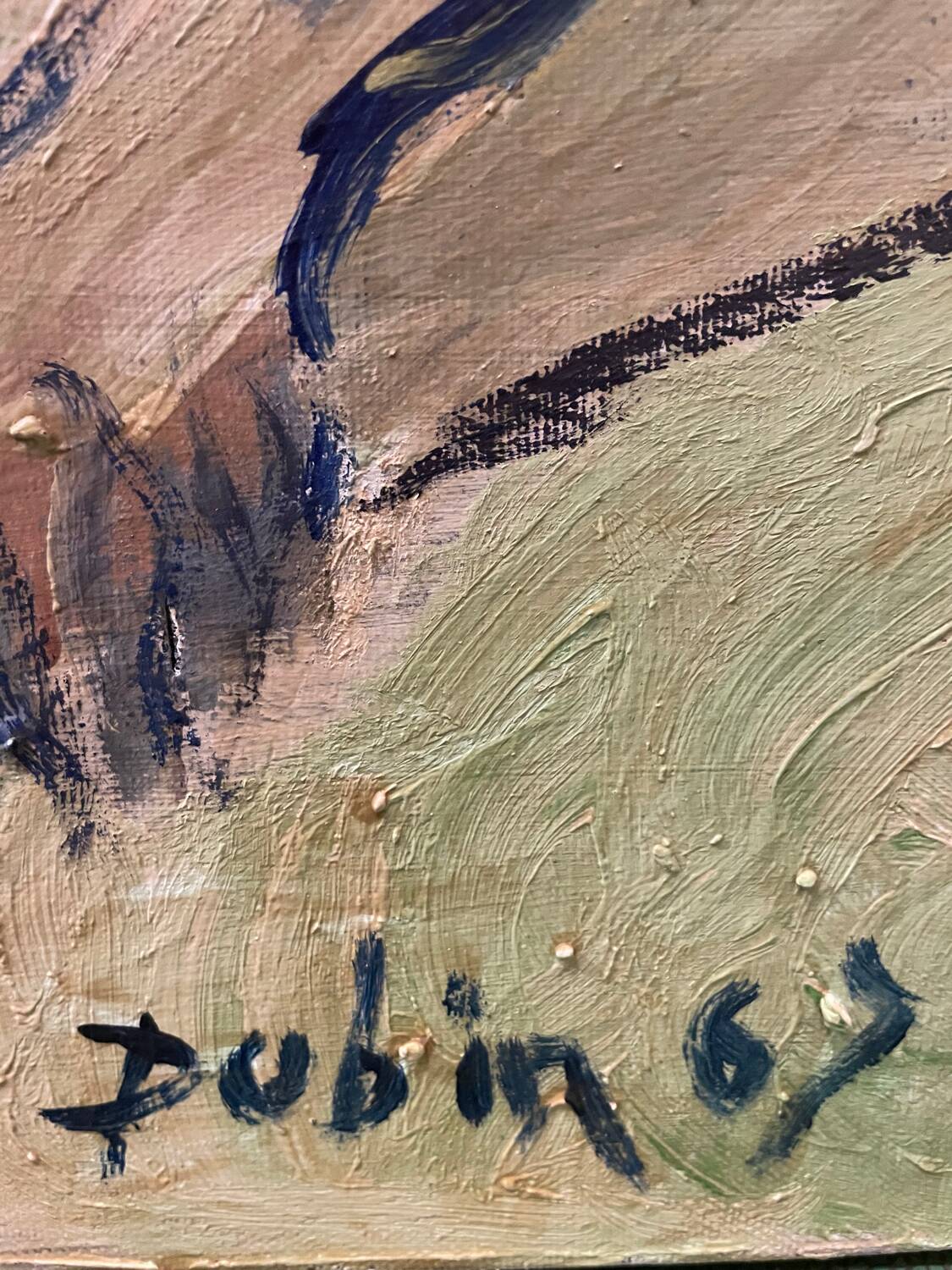 Modern painting Denise Dobin 1969