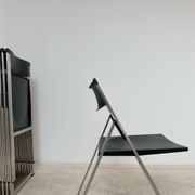 Chaises P08 pliantes par Justus Kolberg pour Tecno 1991