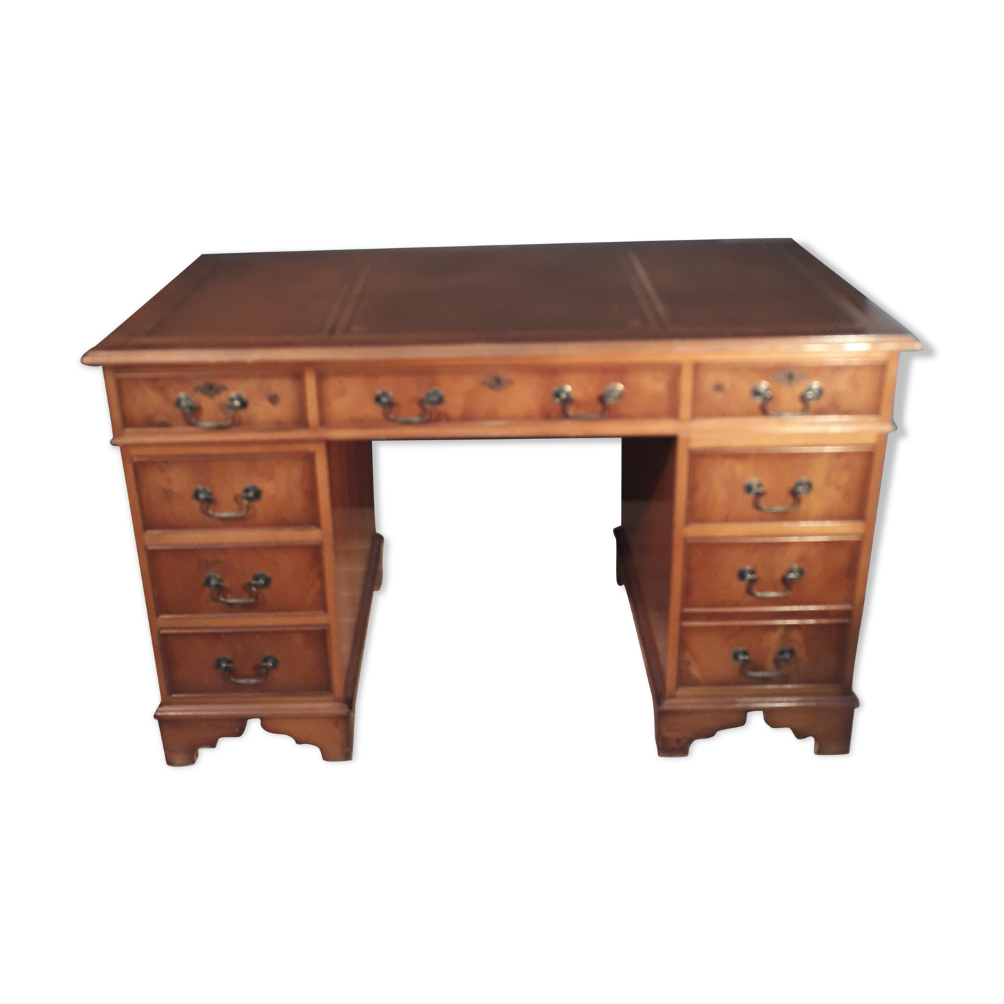 English coffer desk