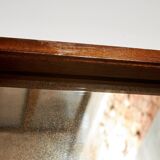 Miroir avec cadre en chêne