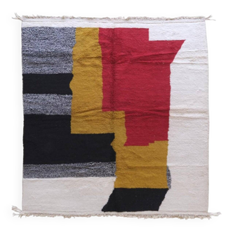 Tapis beni ouarin fait main traditionnelle taille 150 x 250 cm