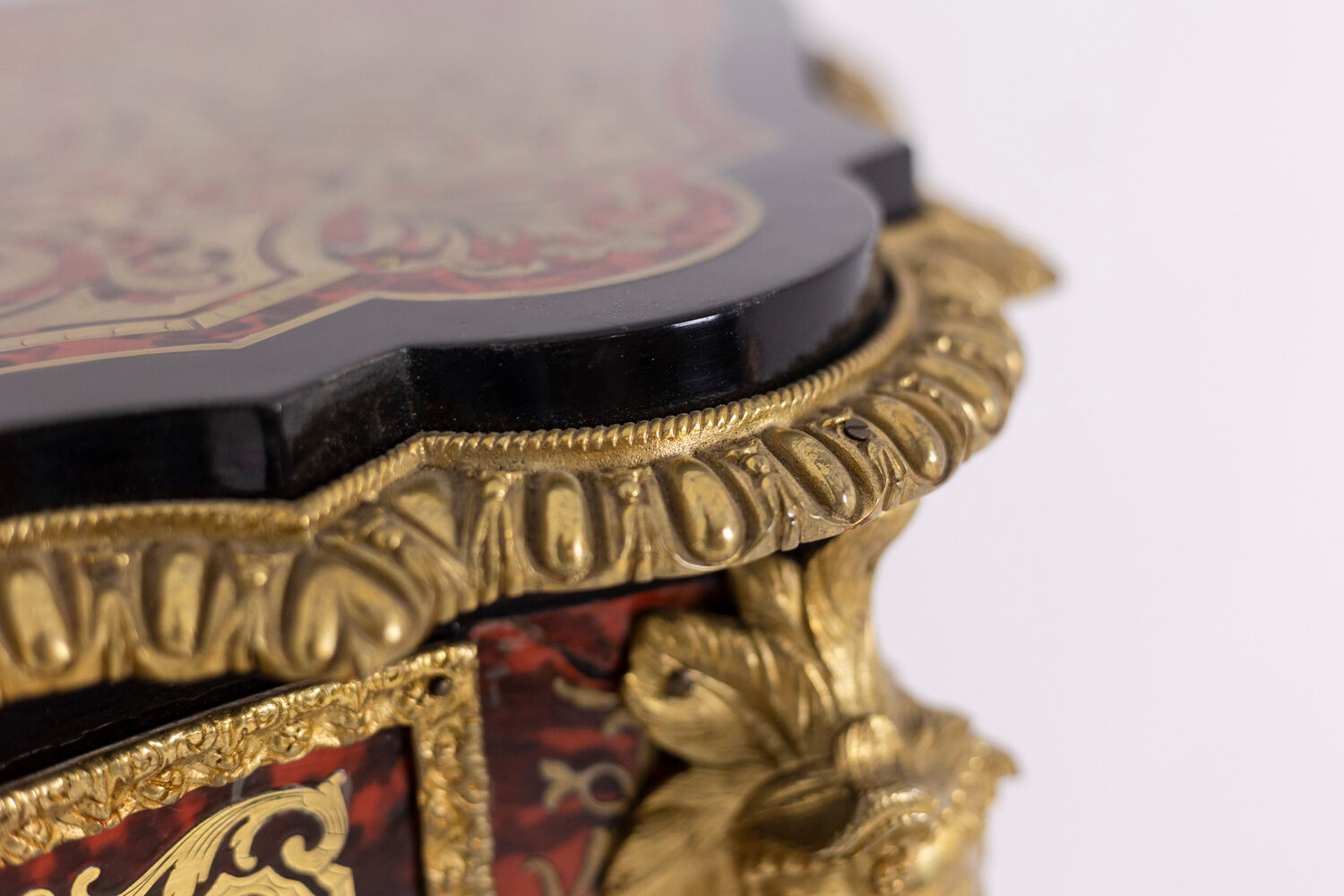 Boulle style console and gilded bronze, circa 1880