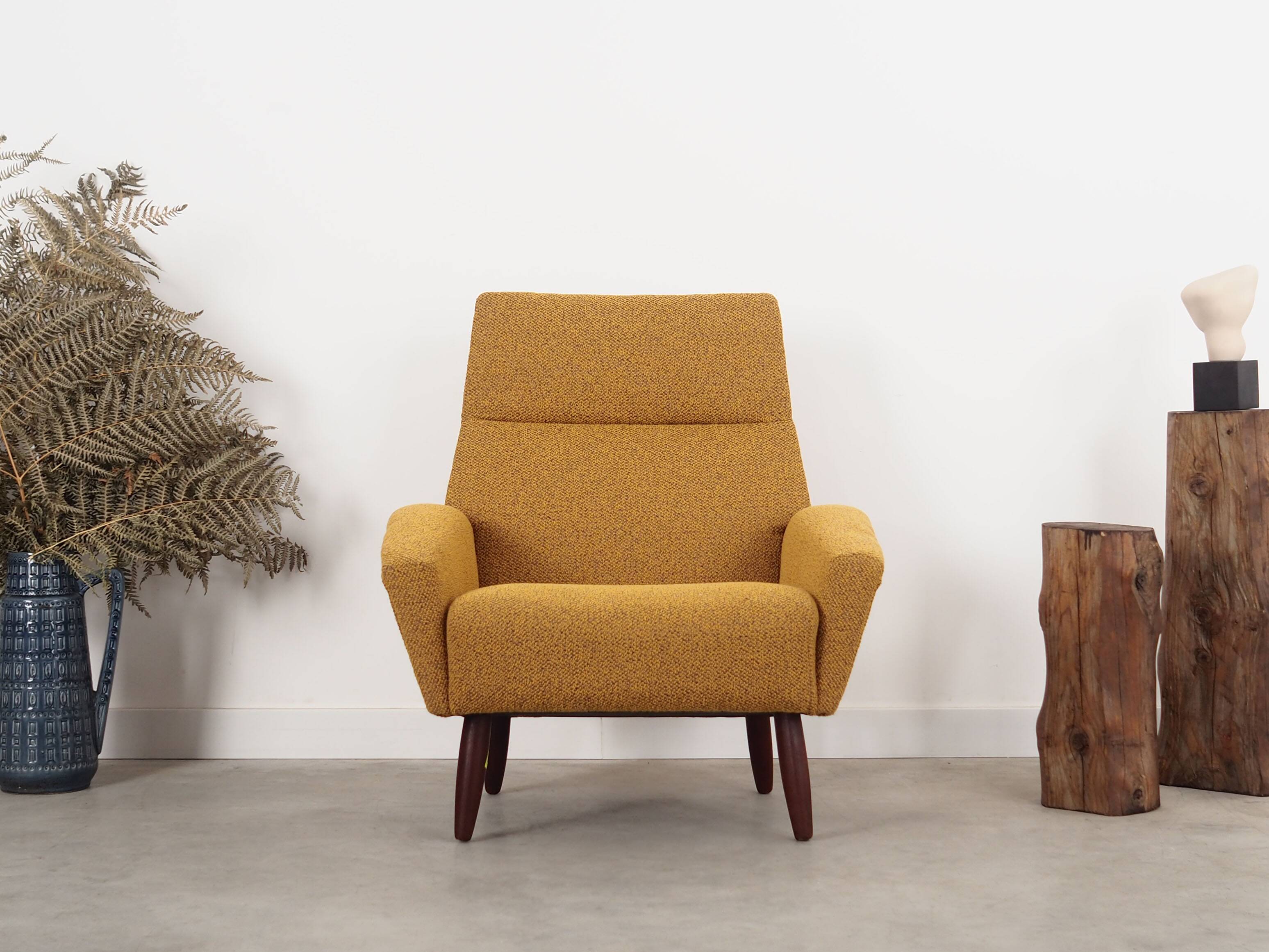 Teak armchair, Danish design, 1970s, production: Denmark