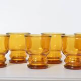 Verres ambrés Pernod
