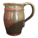 Ceramic pitcher from the 20th century with a signature to identify.