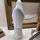 Antique Religious Biscuit Statuette Virgin Mary Sacred Heart