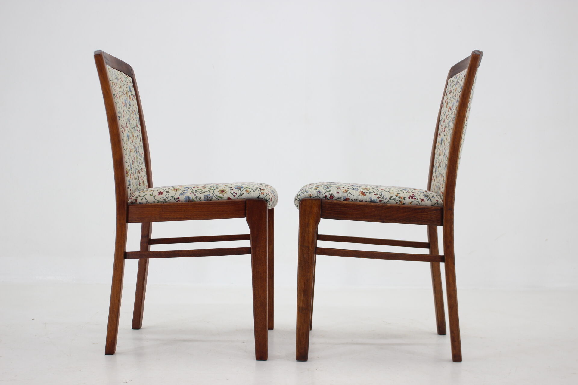 1950s Set of Four Beech Dining Chair ,Czechoslovakia