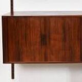 Scandinavian vintage modular teak bookcase