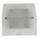 Faladesa & idearte - wall lamp - frosted glass - metal - Spain - 80s