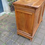 19th-century Louis Philippe walnut buffet.