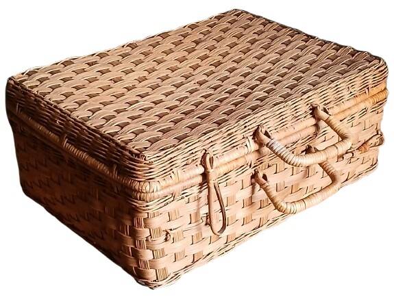 Valise en rotin, 1960