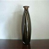 Vase soliflore in blown glass, art deco style