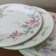 Royal Doulton "Carmel" 1991 | 6 dessert plates with floral decoration