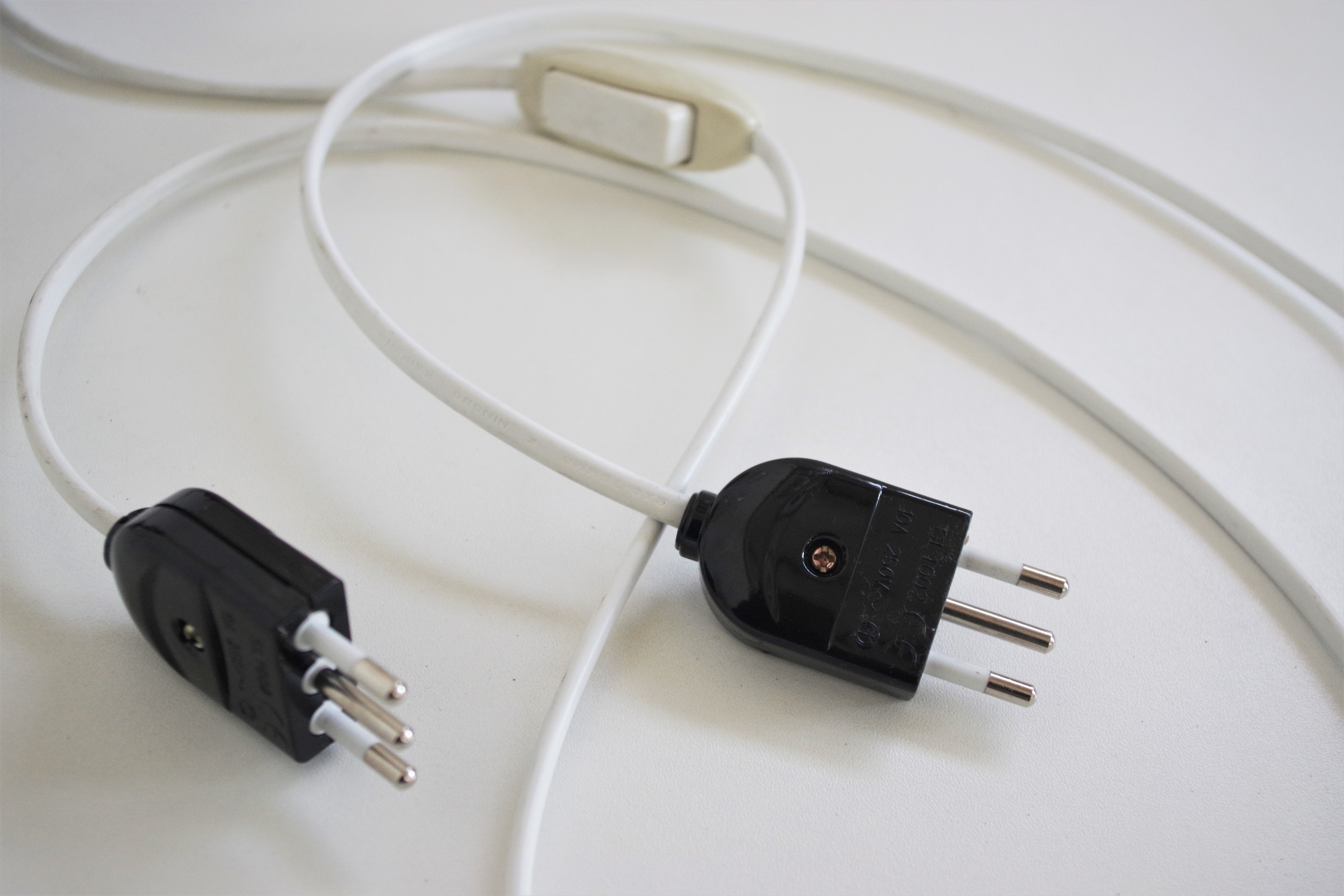 Capodimonte table lamps, 1950s, set of 2