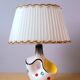 Lampe en céramique 1950