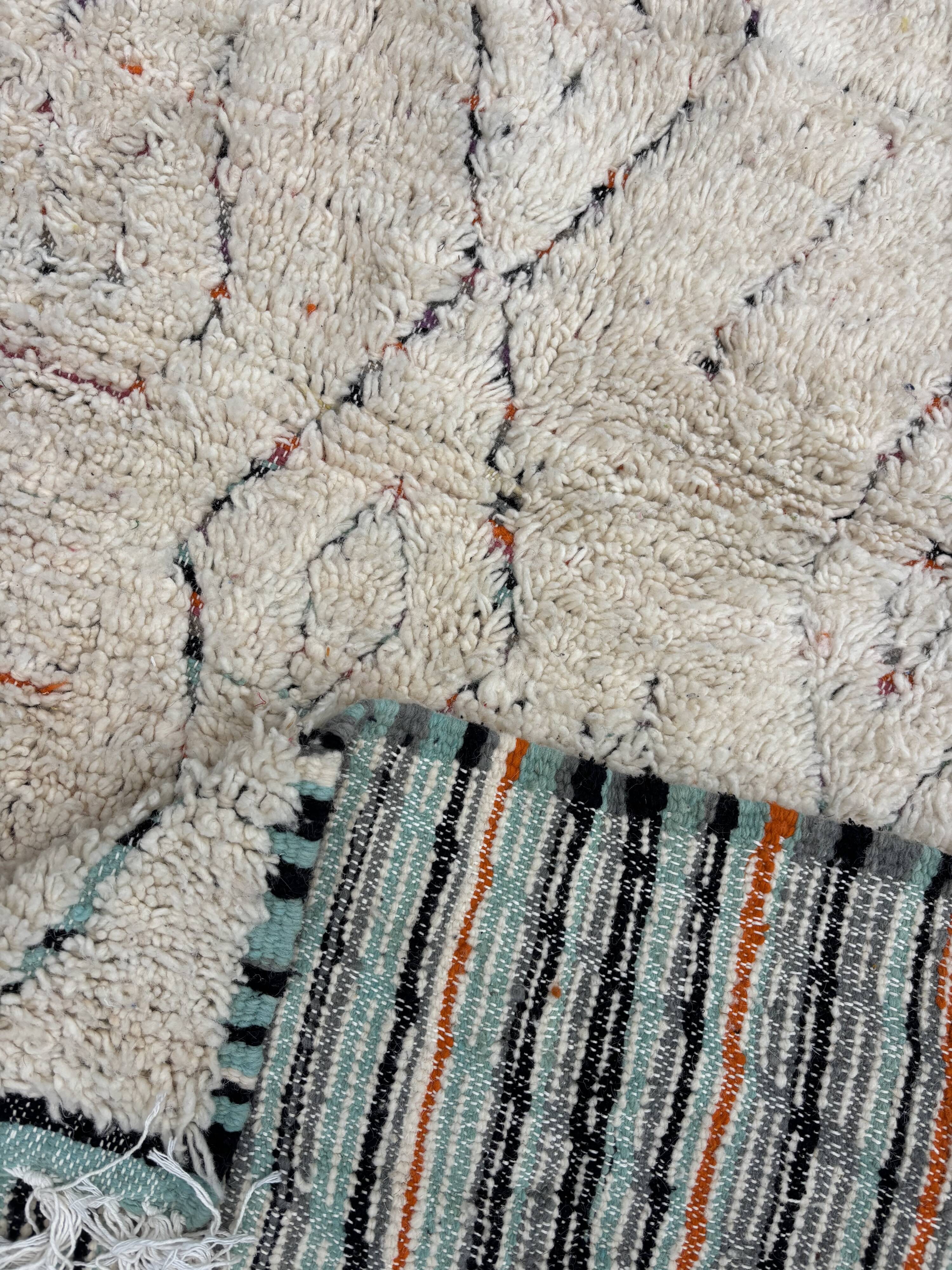 Beni Ouarain Moroccan Rug 160 × 290 cm – Handwoven Berber wool rug