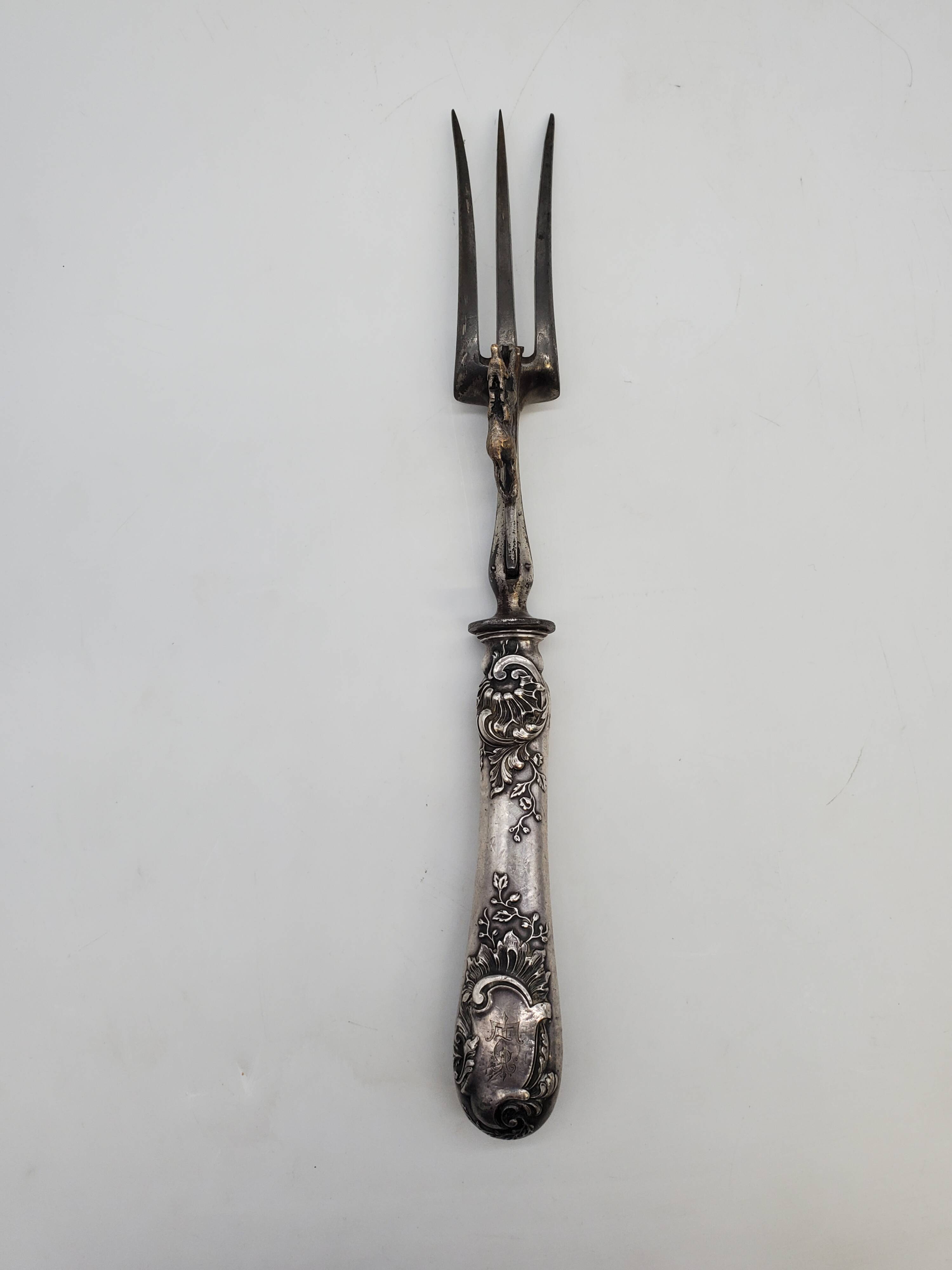 Louis XV serving fork