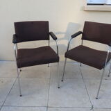 Pair of vintage conference chairs