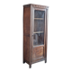 Glass-fronted Parisian wardrobe