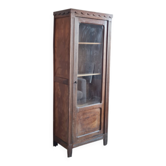 Glass-fronted Parisian wardrobe