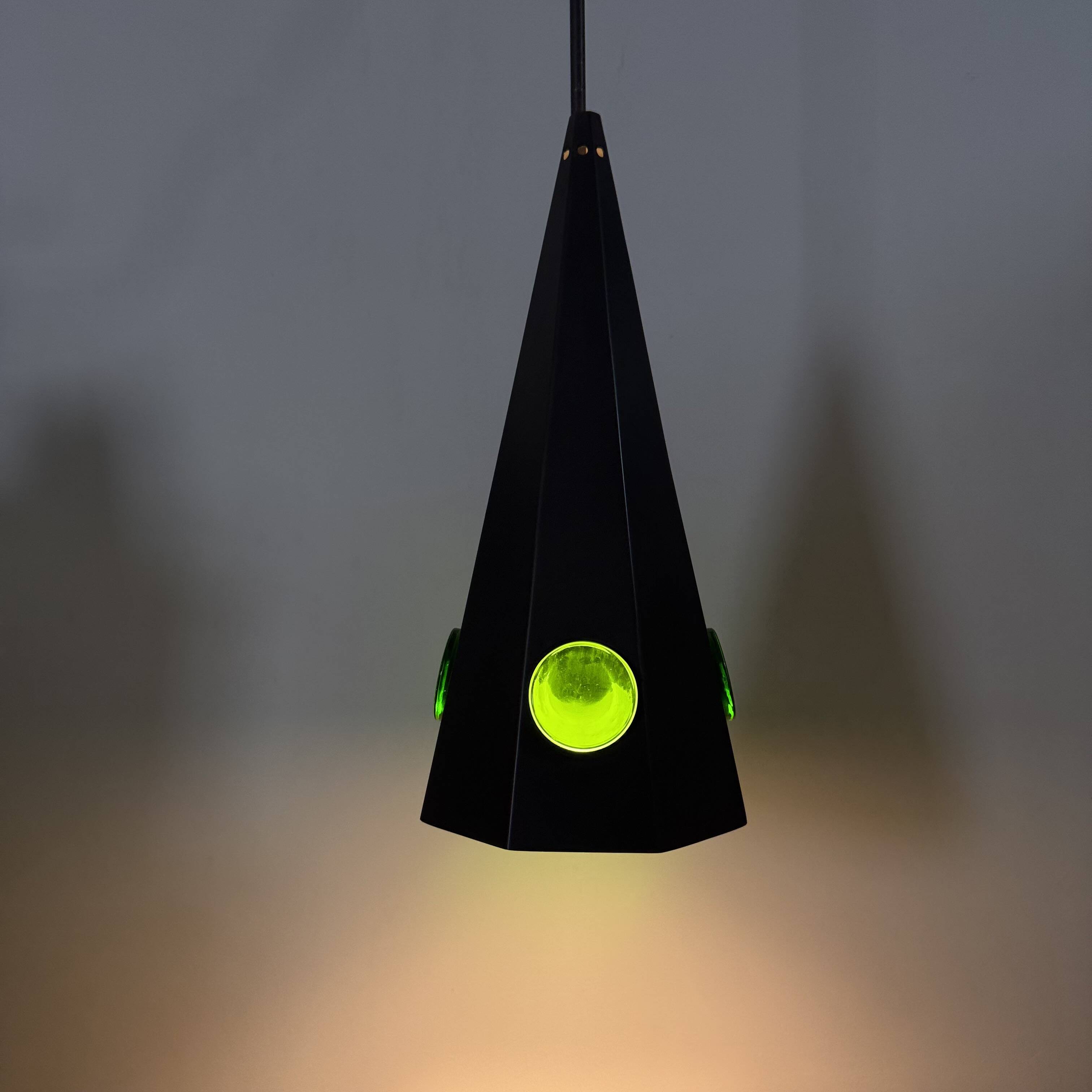 Danish design hanging lamp by Svend Aage Holm Sørensen for Holm Sørensen