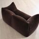 Le Bambole Sofa In Original Mohair Velvet By Mario Bellini For B&B Italia,