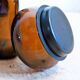 Ariel laundry apothecary style jar - amber glass