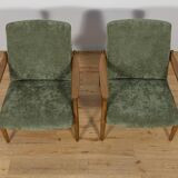 Mid-Century GFM-64 Armchairs by Edmund Homa for Gościcińskie Furniture Factory, Poland, Set of 2