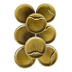 Lot de 8 assiettes a asperge Gien