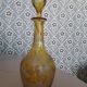 1900 glass carafe with refined decor