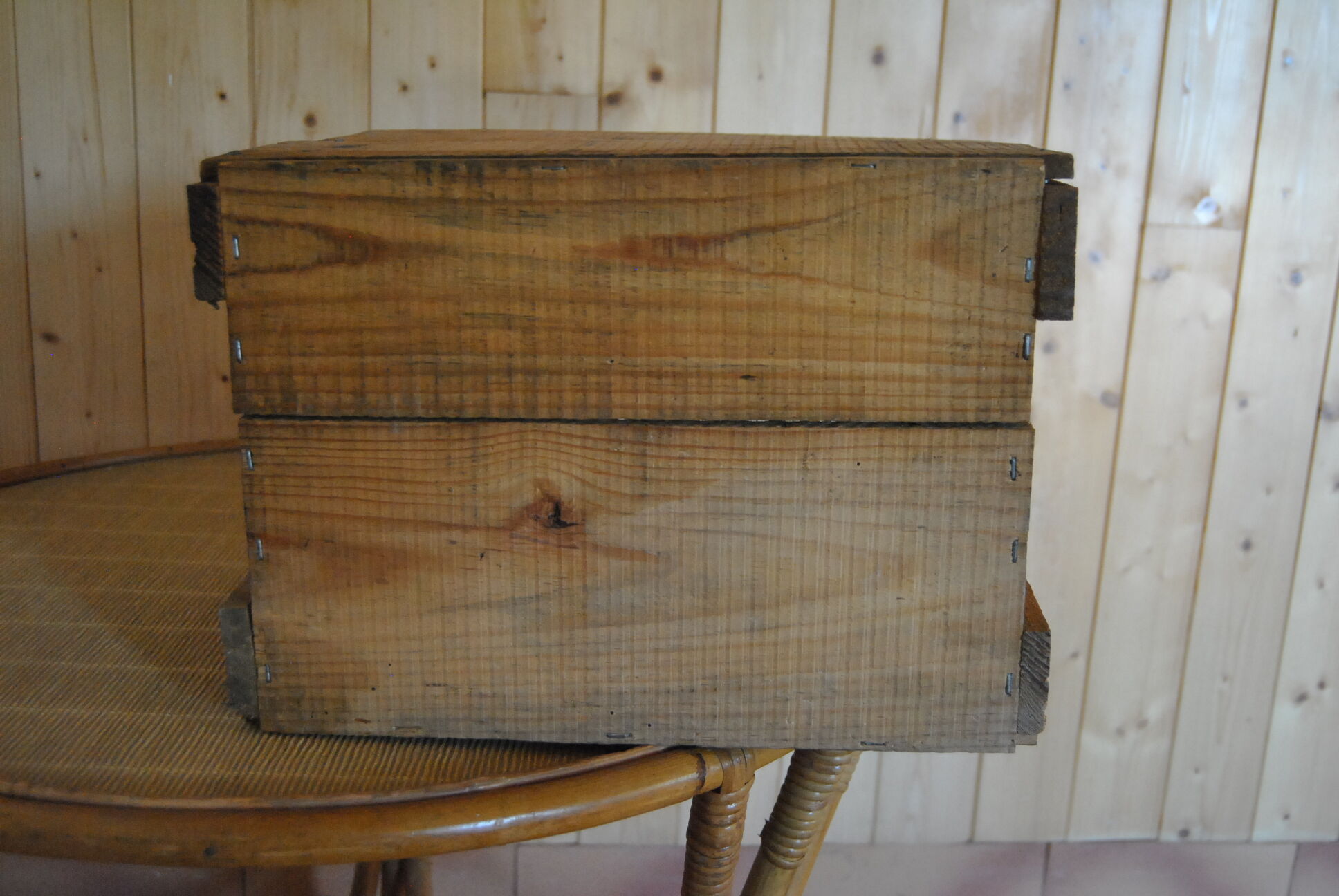 Vintage "Rapsodie" wooden box