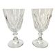 2 Baccarat crystal "Armagnac" model wine glasses
