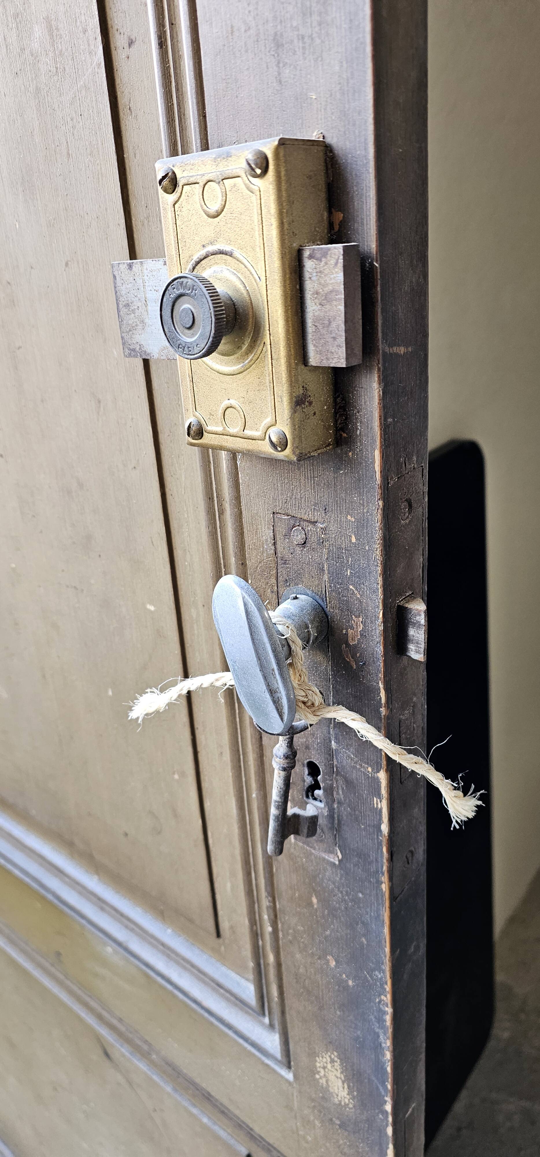 Lot de deux portes d'intérieur XIXème siècle