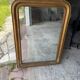 Antique Louis-Philippe gilded mirror – 19th century – 75 × 57 cm