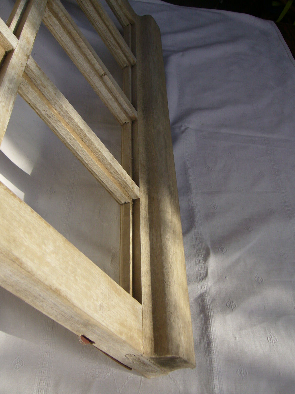 Old rectangular wooden window