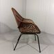 Rattan easy chairs by Rohé Noordwolde, Netherlands 1950-60’s