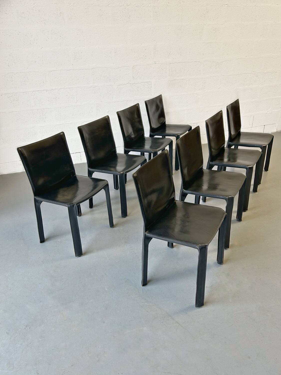 Cab 412 chairs Cassina mario bellini