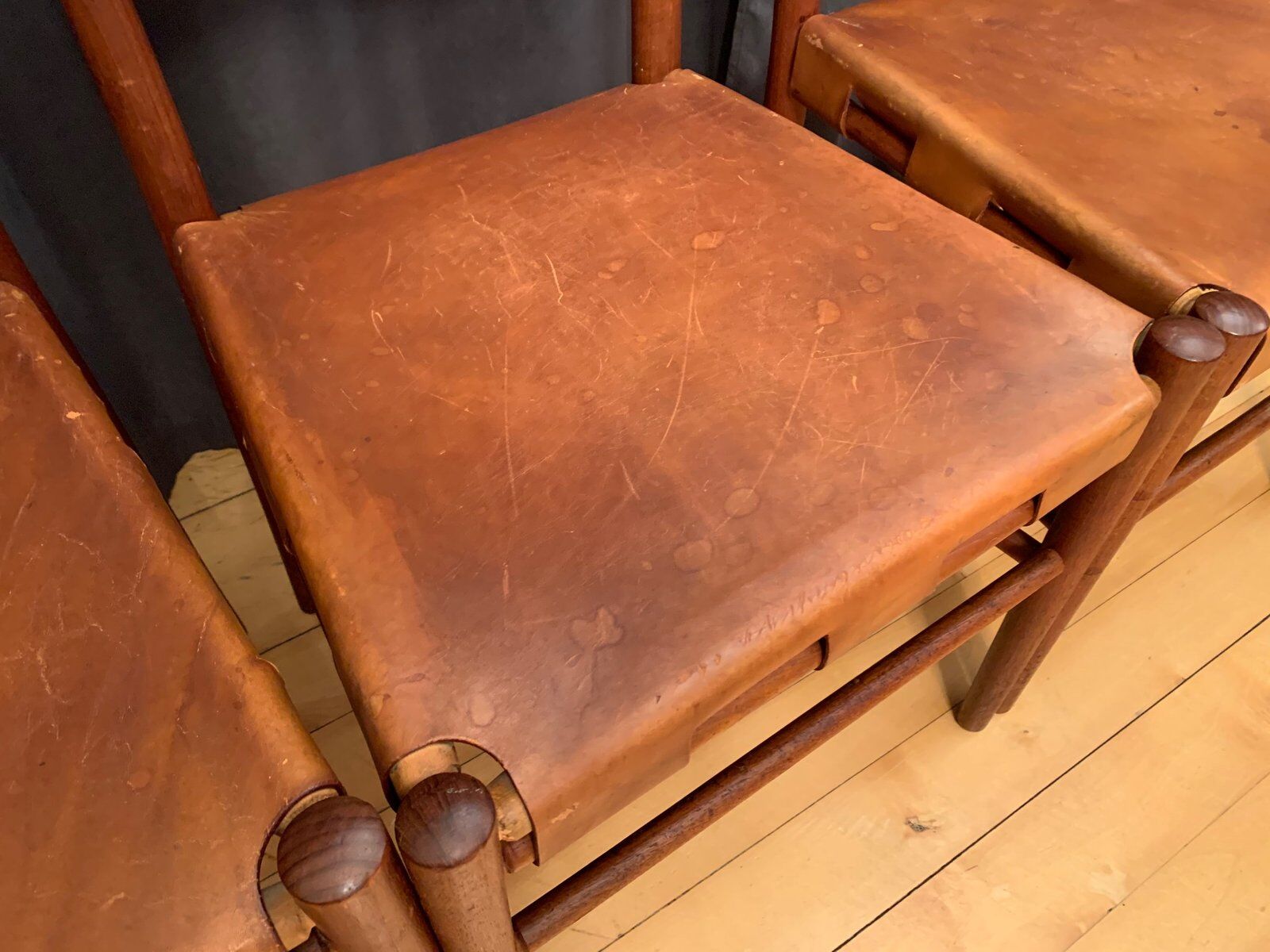 Chaises danoises, années 1960, ensemble de 4