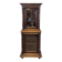 Two-body display cabinet in oak, Henri II style.