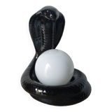 Lamp year 80 snake ceramic cobra