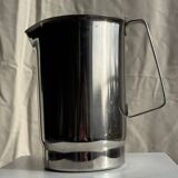 Large silver-plated jug H20 D14.5