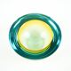 Glass bowl, Murano glass, 1970s, made in Italy