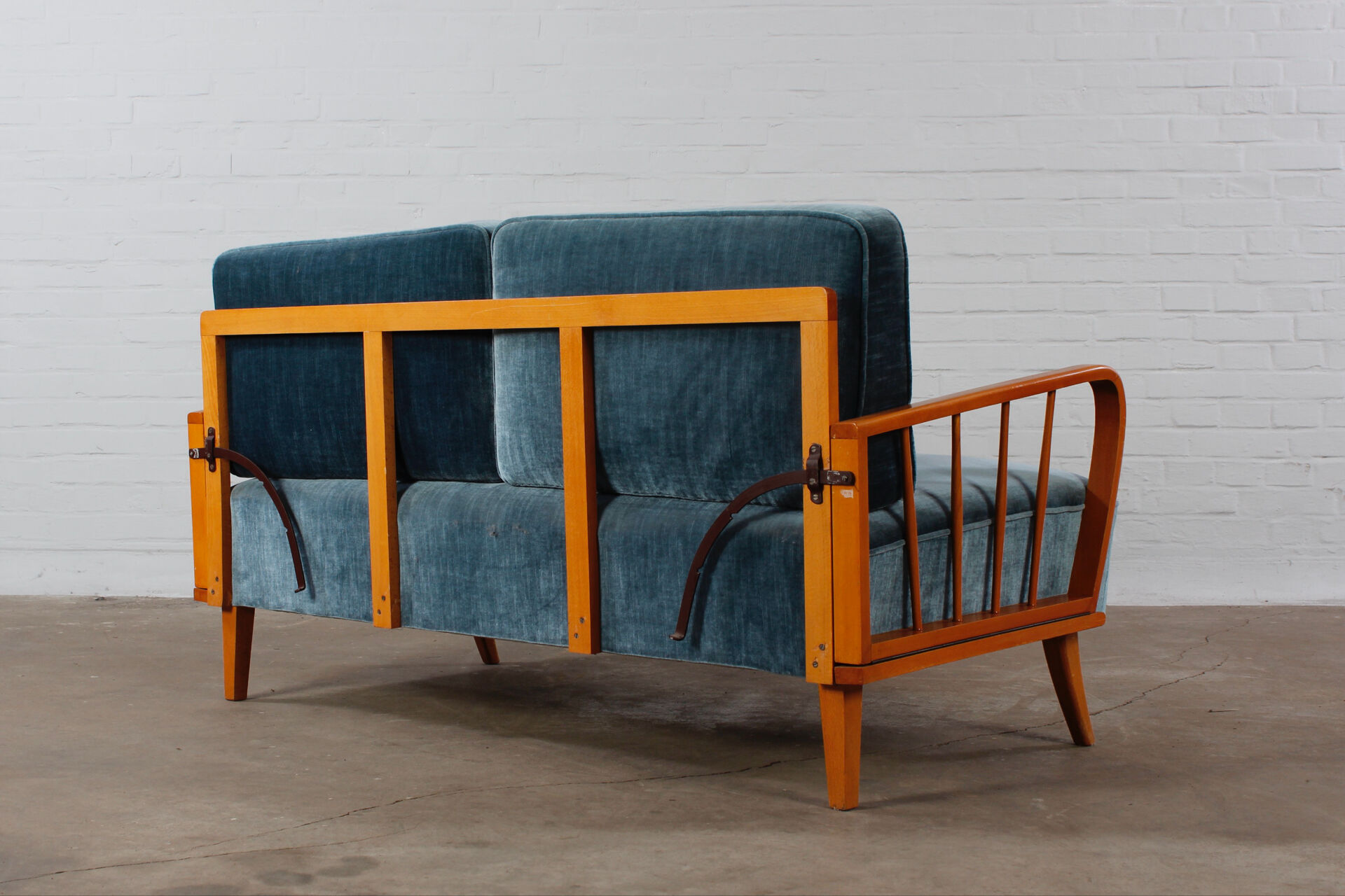 Vintage Daybed Sofa 3 Sitzer Mid Century 60er 50er