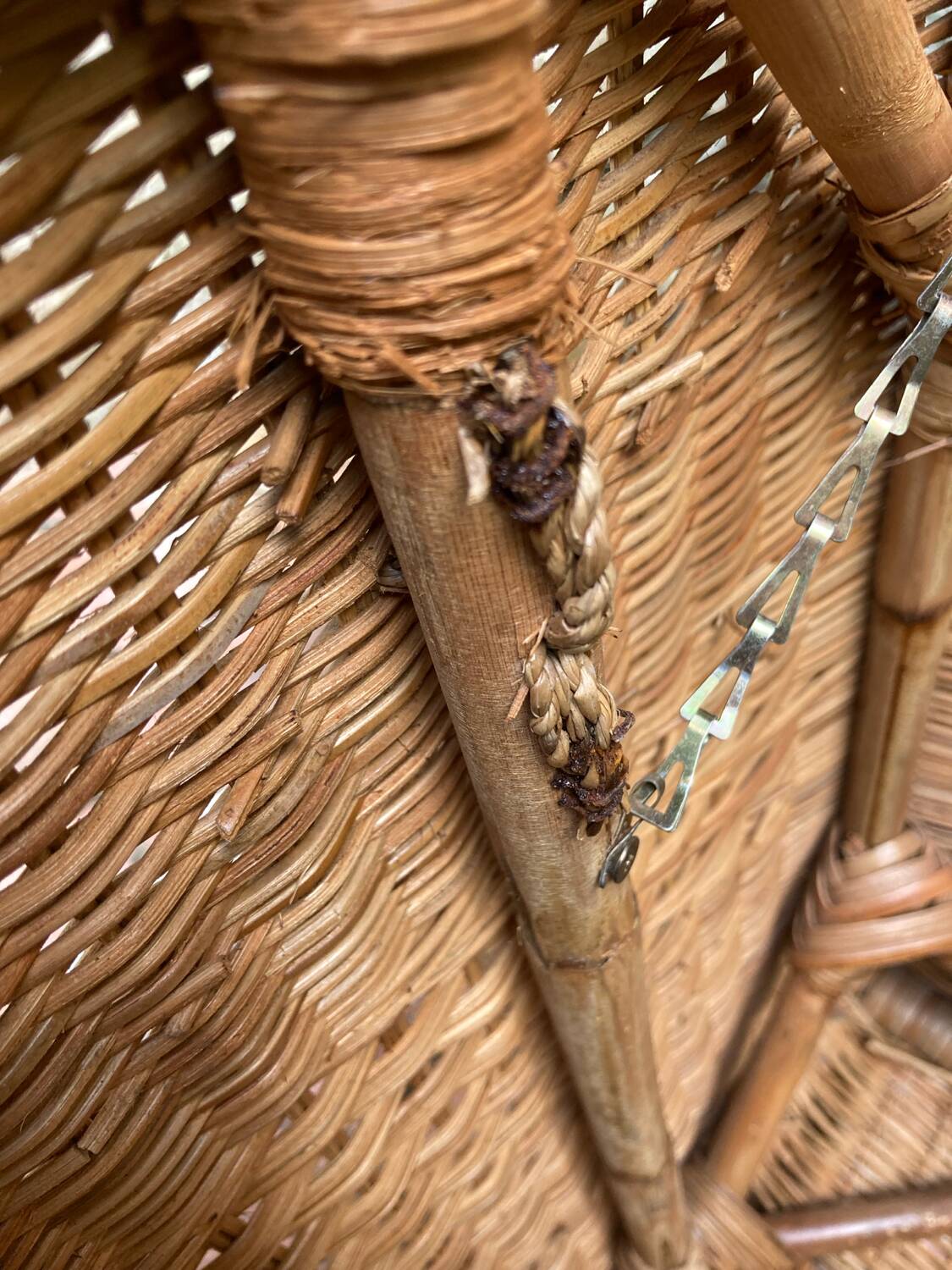 Vintage wicker chest