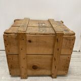 Vintage wooden suitcase
